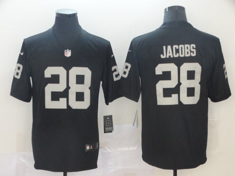 Men Oakland Raiders #28 Jacobs Black Nike Vapor Untouchable Limited Player NFL Jerseys->youth nfl jersey->Youth Jersey
